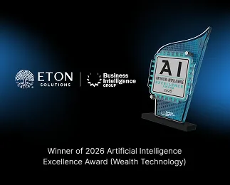 Eton Solutions 2026 Artificial Intelligence Excellence Award winner for wealth technology