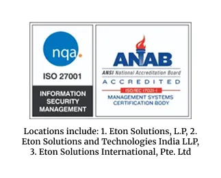 Eton Solutions ISO 27001 information security management certification